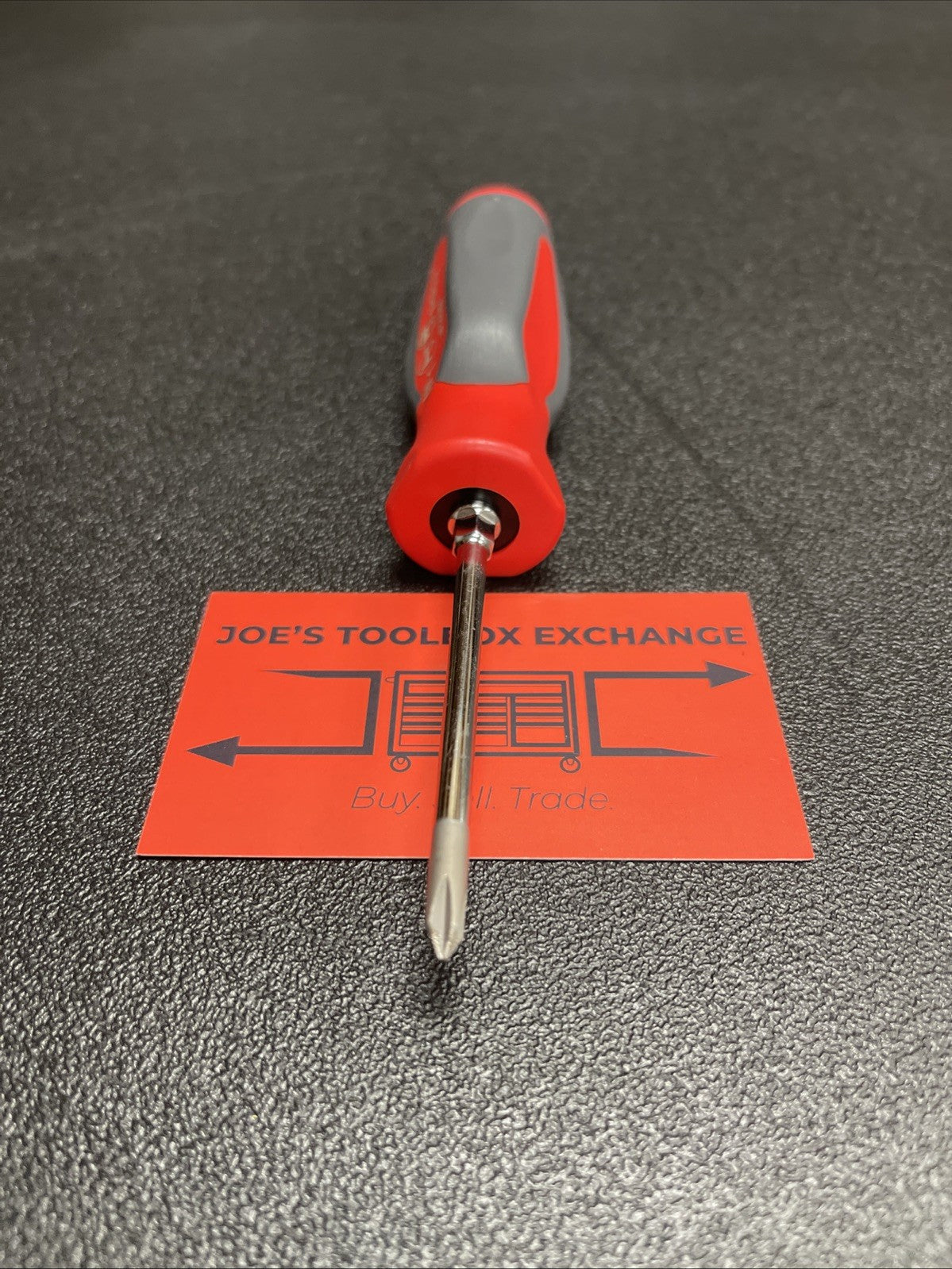 Snap-on Tools USA NEW RED Hard Handle #1 Phillips Head Screwdriver SHDP31IR