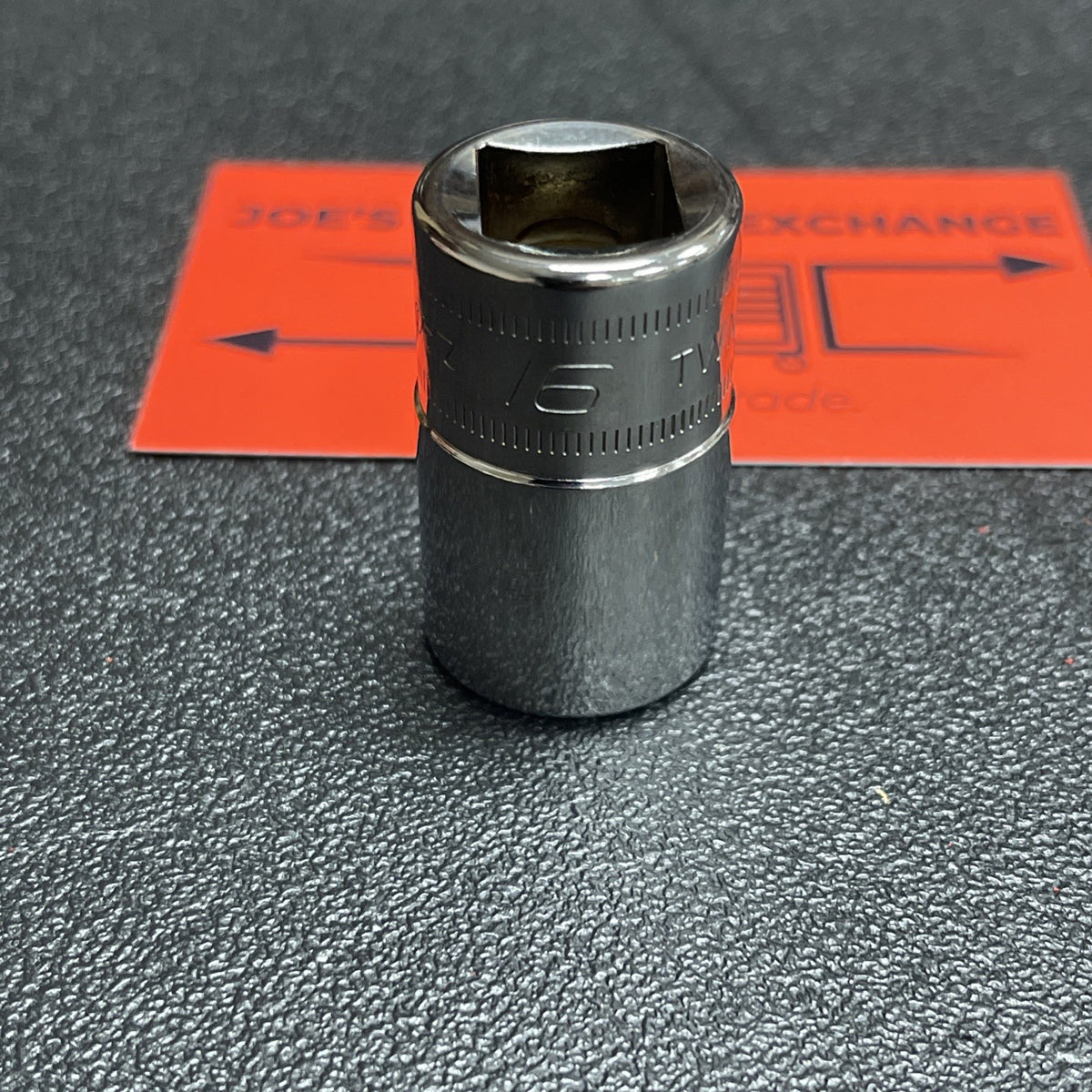 Snap-on Tools USA NEW 1/2" Drive 16mm Metric Shallow 6 Point Chrome Socket TWM16