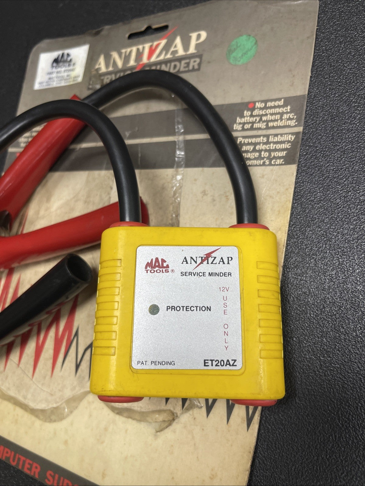 Mac Tools Antizap Electronic Service Minder ET20AZ Vintage 