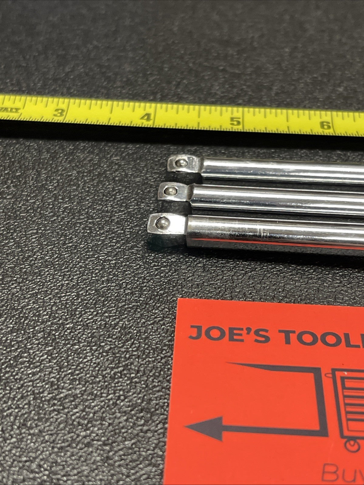 Mac Tools USA 4pc 1/4" Drive 4", 6", and  10” Wobble, Extension set