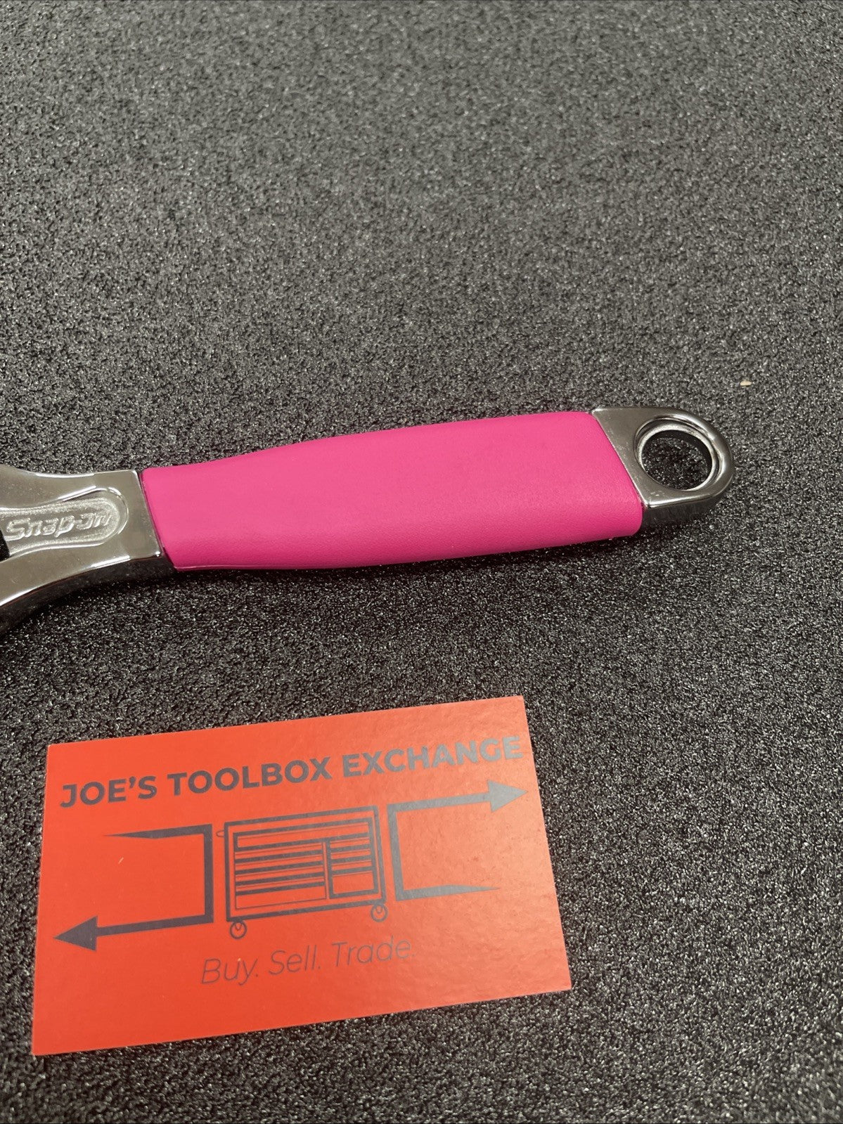 Snap-on Tools NEW ELECTRIC PINK 8" Flank Drive PLUS Adjustable Wrench FADH8C