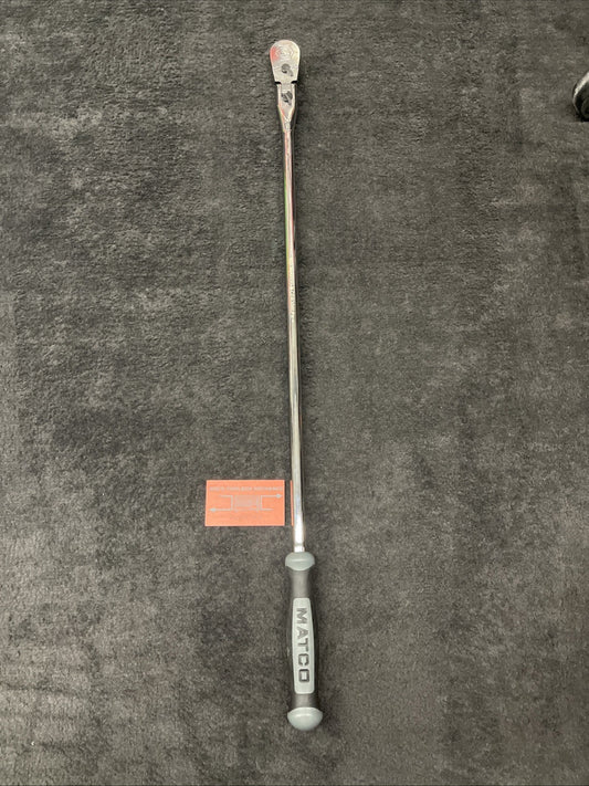 Matco Tools CFR308LFX 1/2” Drive 33-3/8” RATCHET NEW! Gray Handle CFR308LFSG