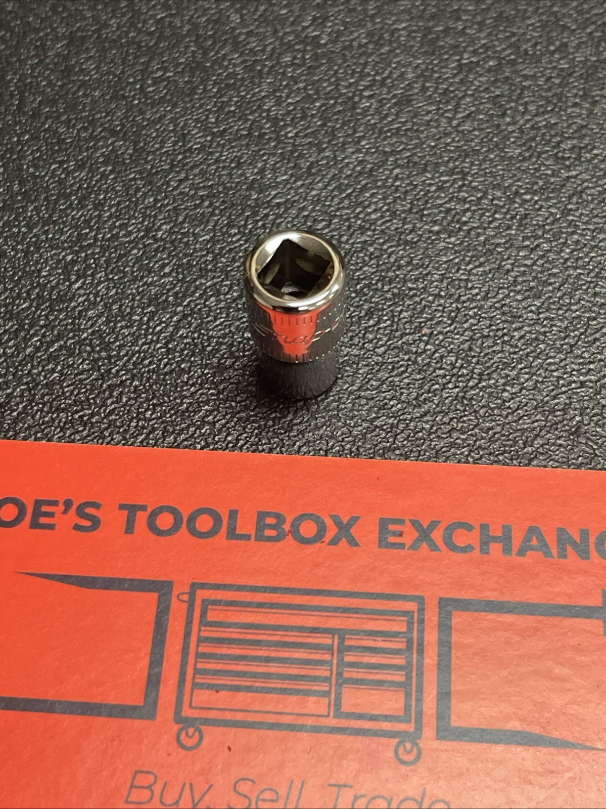 Snap-on Tools USA NEW 1/4" Drive 7mm Metric Shallow 12 POINT Chrome Socket TMMD7