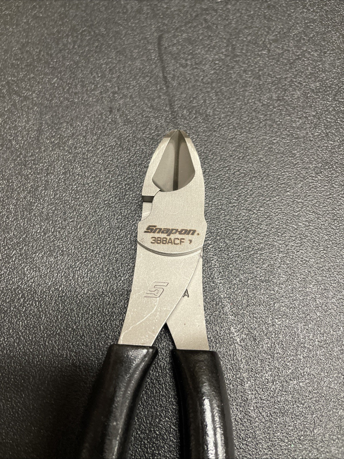 Snap-on Tools USA NEW BLACK 8" High-Leverage Diagonal Cutter Pliers 388ACFBK
