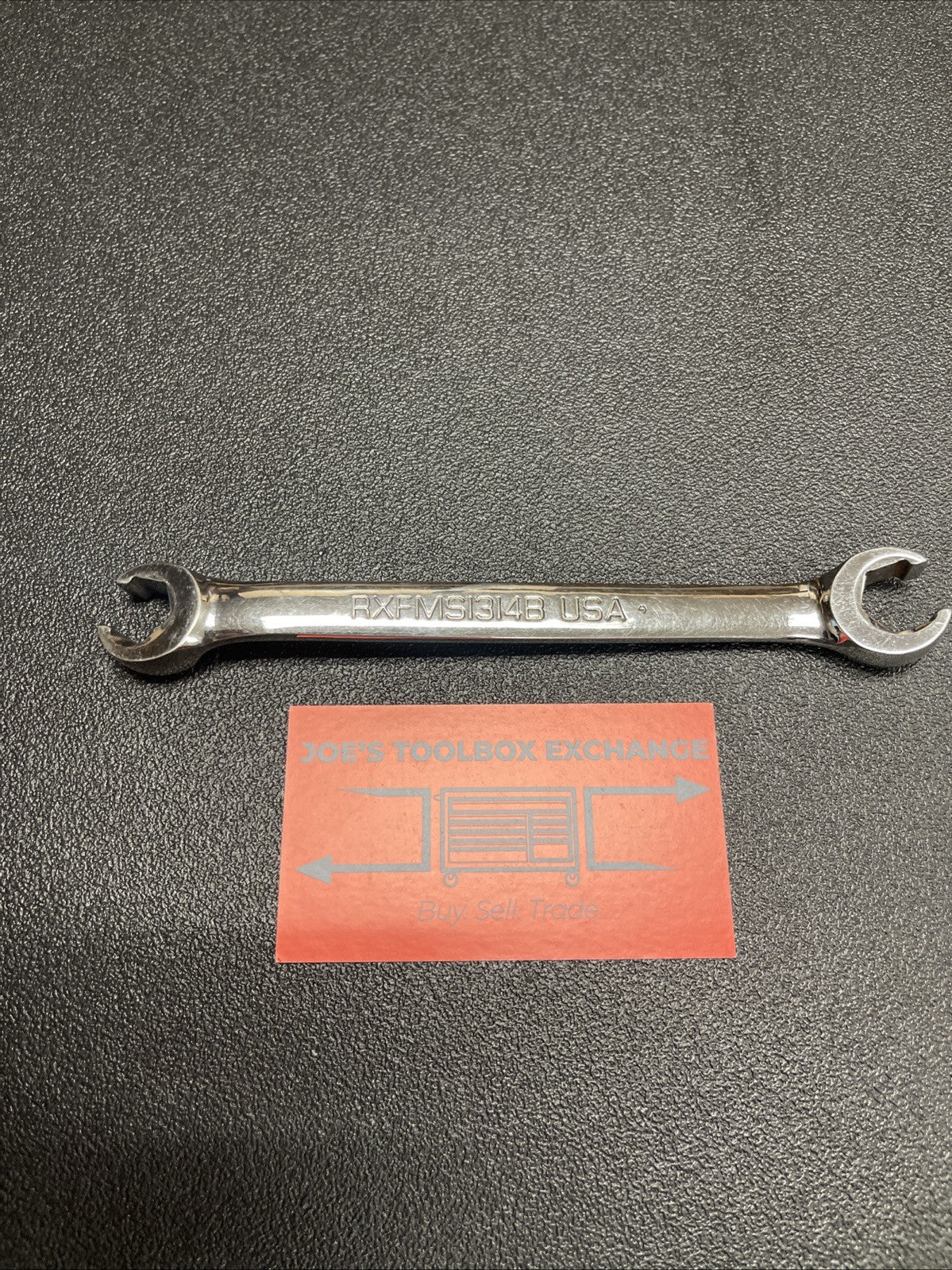Snap-on Tools USA 13mm - 14mm Metric Double End Flare Nut Wrench RXFMS1314B