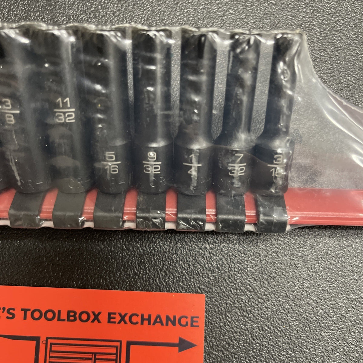 Matco Tools 10 Piece 1/4” Drive SAE 6 Point ADV Deep Impact Socket Set SADP106V