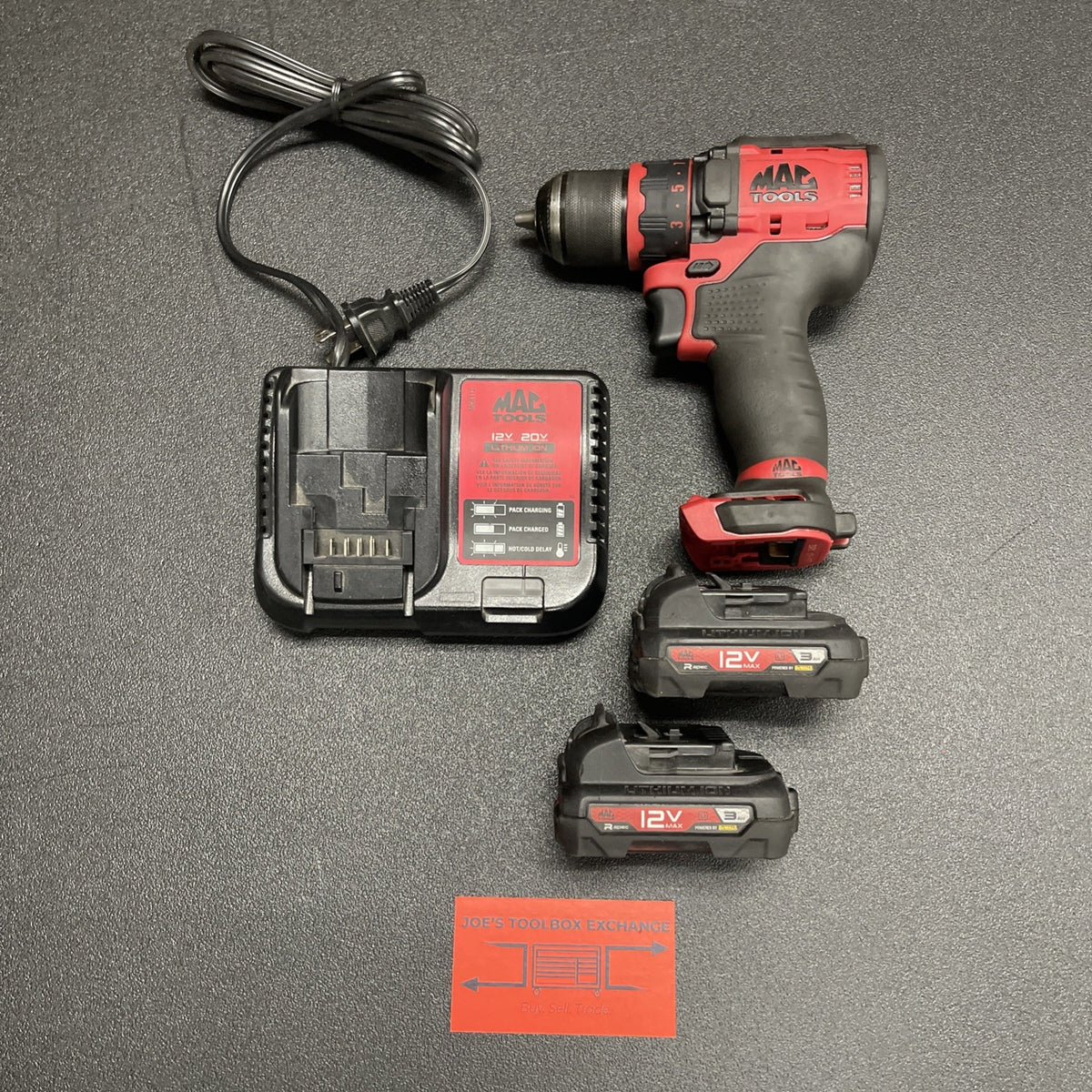 MAC Tools MCD701G2 12V MAX 3/8" BRUSHLESS DRILL/ DRIVER KIT 