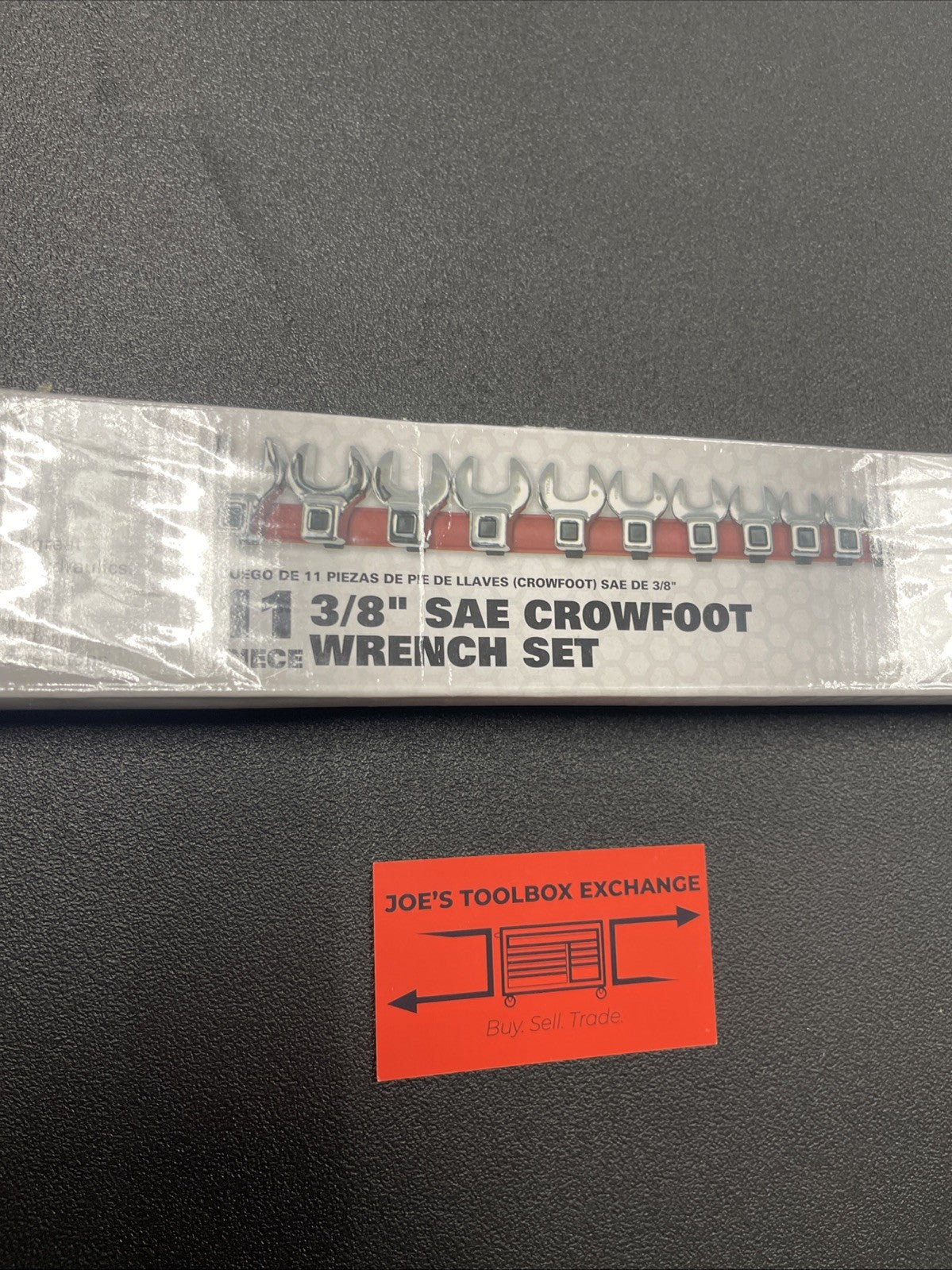Matco Tools 11pc 3/8” Drive SAE CrowFoot Wrench Set SMCFS11A NEW