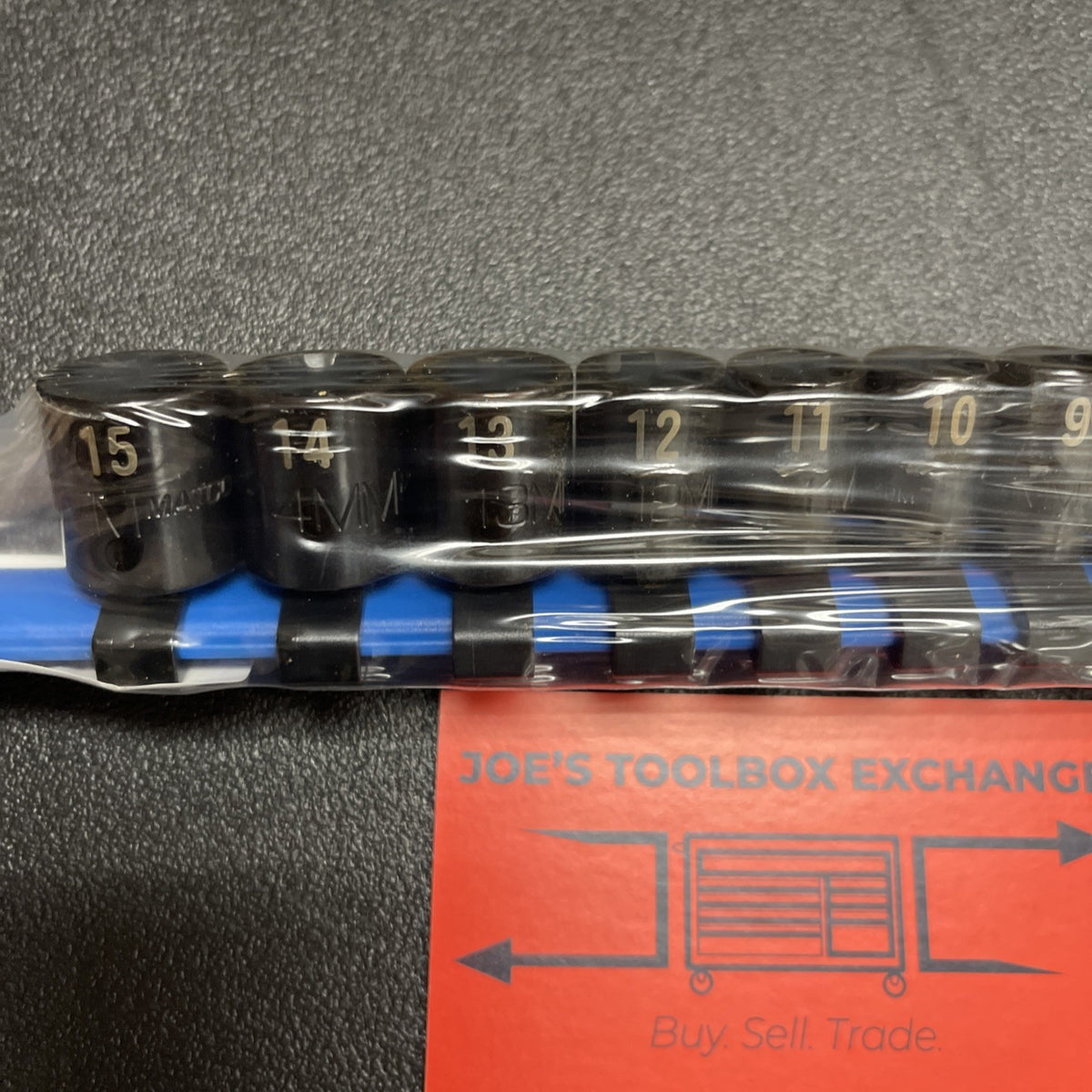 New Matco Tools 12 Piece 1/4” Drive Metric Pro Non Slip Socket Set - SAPMA12R
