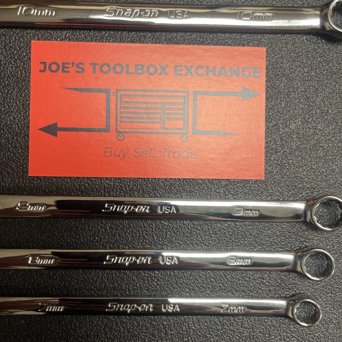 Snap-on Tools USA NEW 13pc Metric 12-Point FLANK DRIVE PLUS Wrench Set SOEXM713