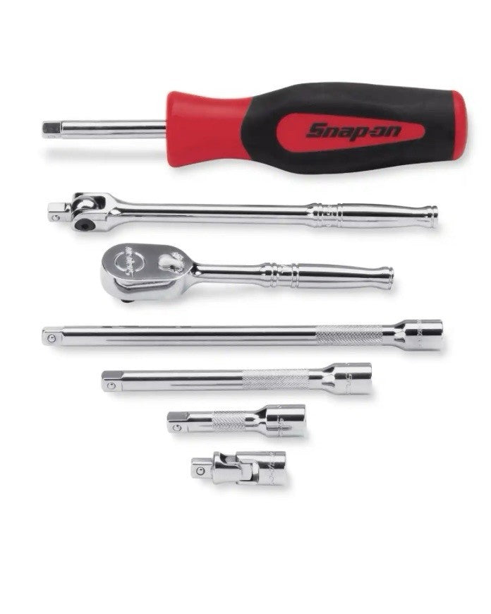 New Snap-on™ 107ATMPB 1/4" drive General Service Set TL72 Ratchet Breaker Bar