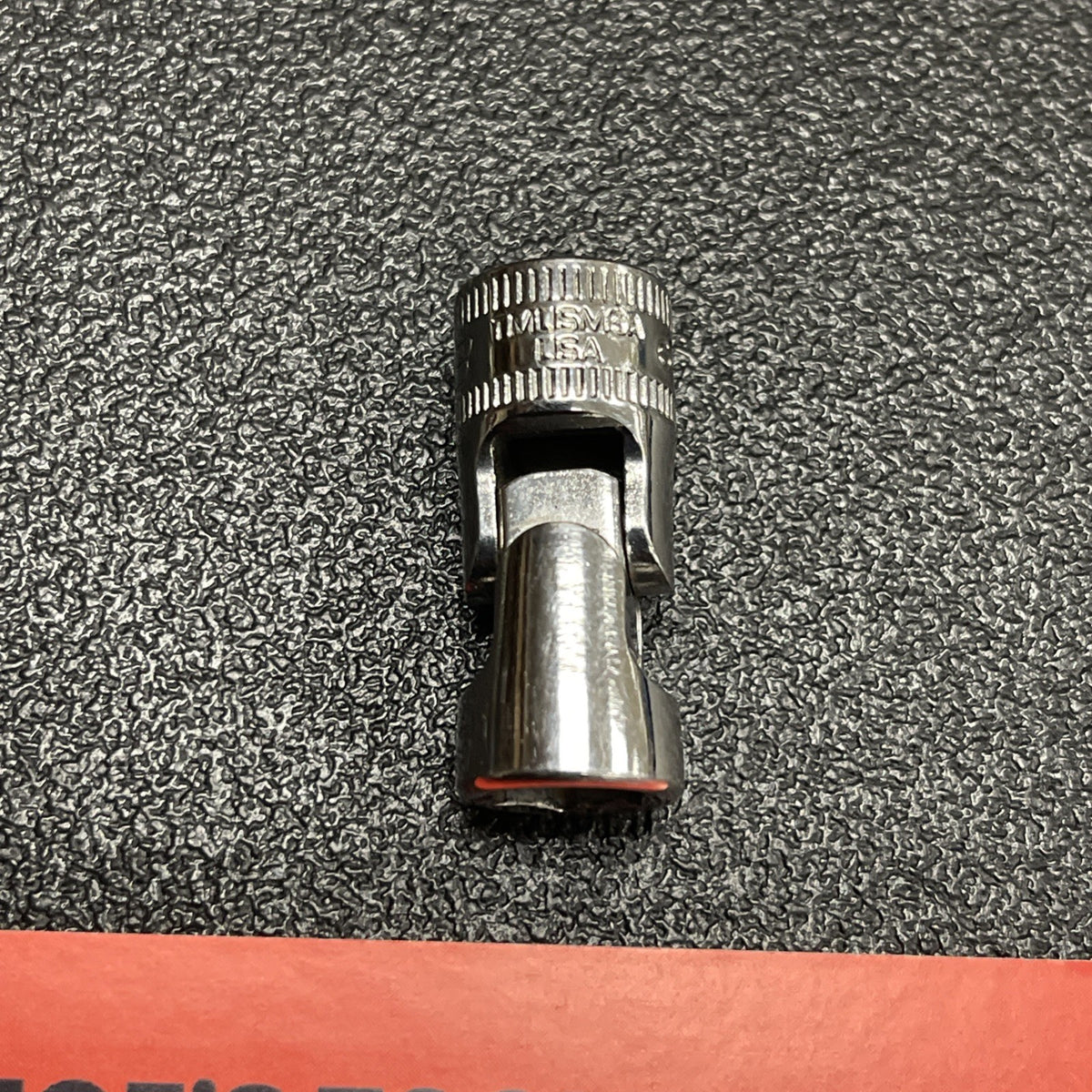 Snap-On Tools USA 1/4" Drive 8mm Metric 6PT Chrome Swivel Socket TMUSM8A