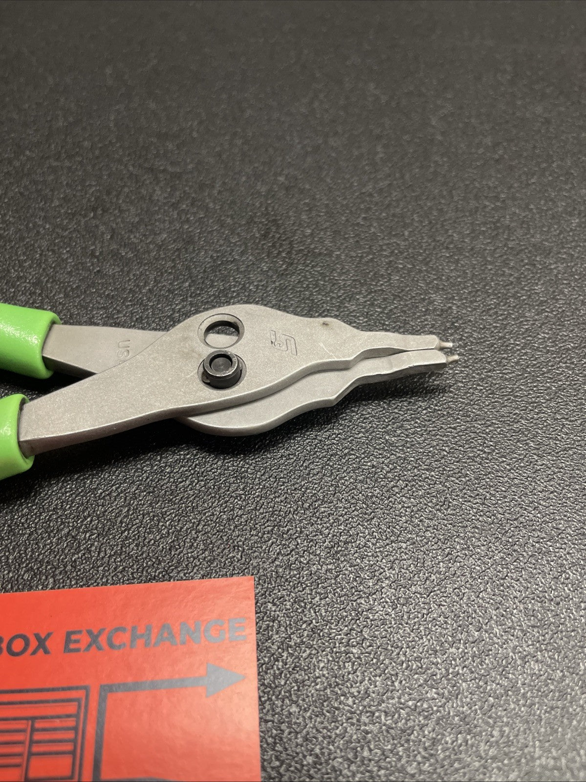 Snap-on Tools USA GREEN Straight Tip .070 Snap Ring Pliers SRPCR7000