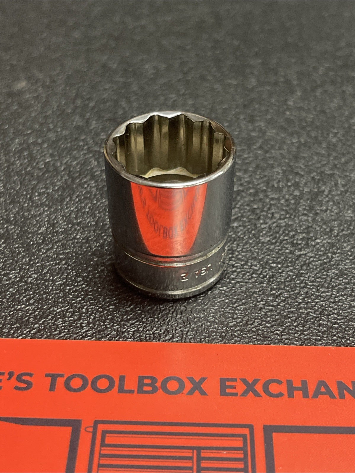 Snap-On Tools USA NEW 3/8" Drive 3/4" SAE 12 Point Shallow Chrome Socket F241