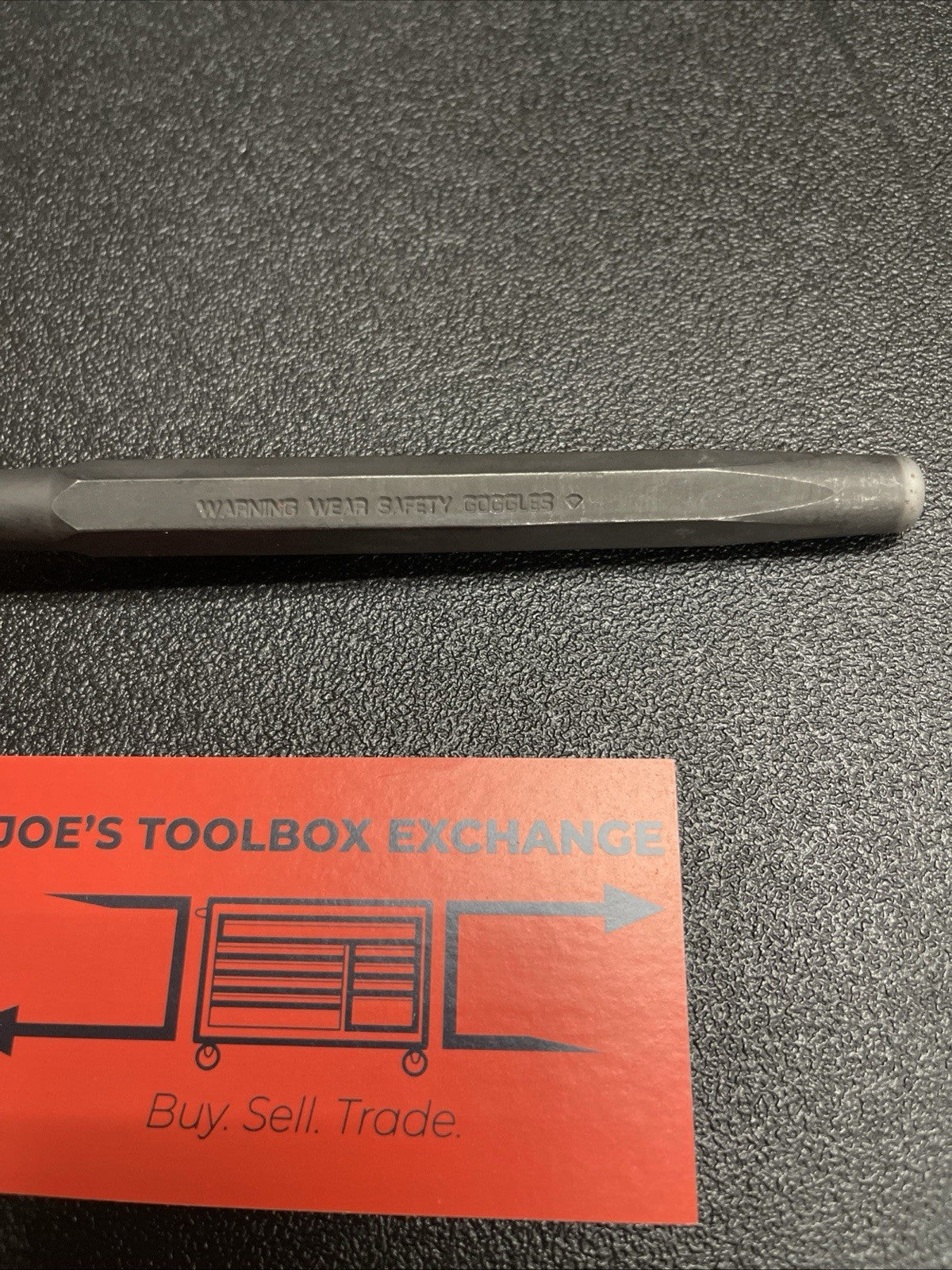 Snap-on Tools USA NEW 9” Length 3/16” Tip SAE Long Taper Steel Punch PPC907