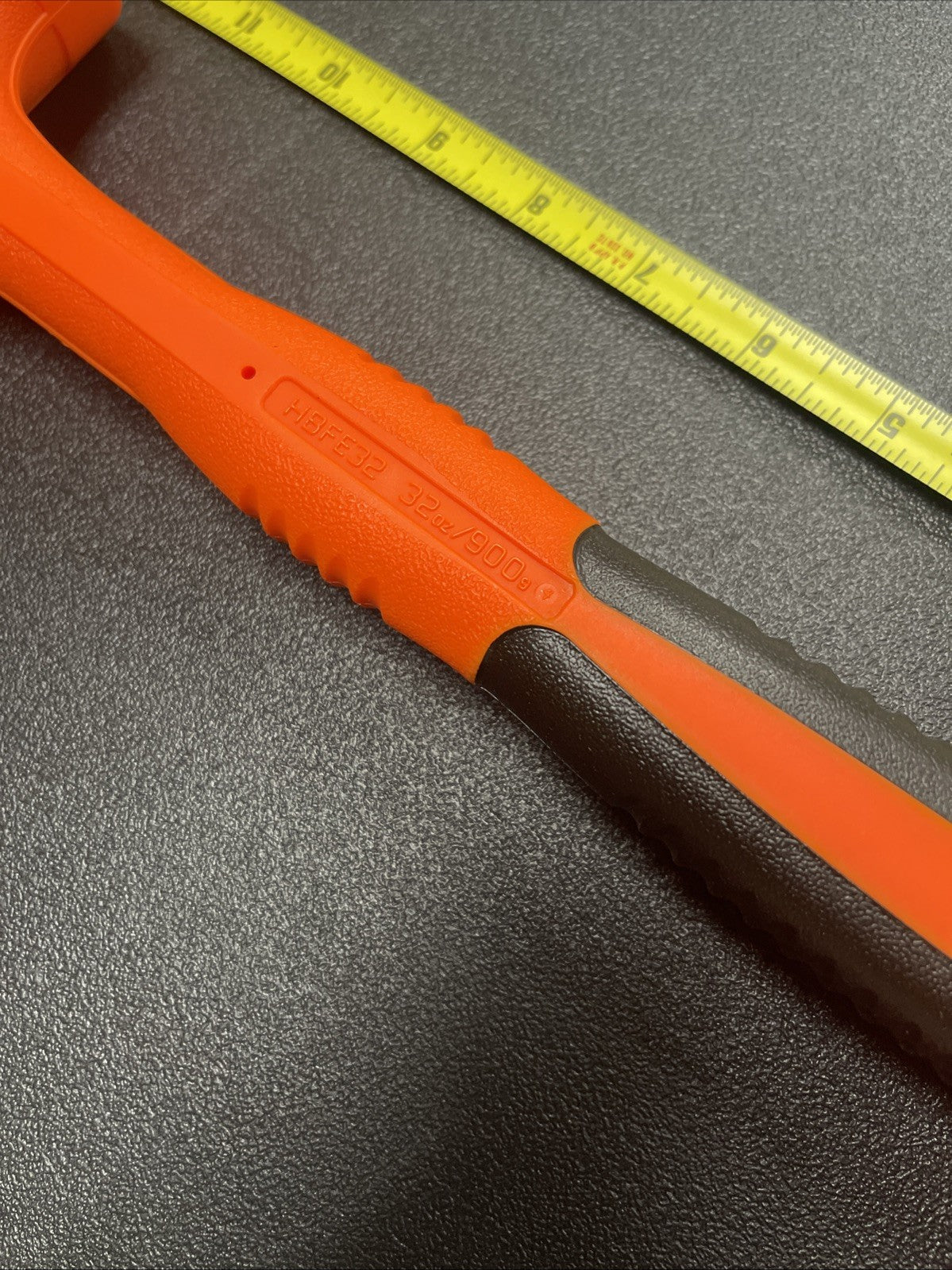 Snap-on 32oz Soft Grip Dead Blow Hammer (Orange) HBFE32 NEW!