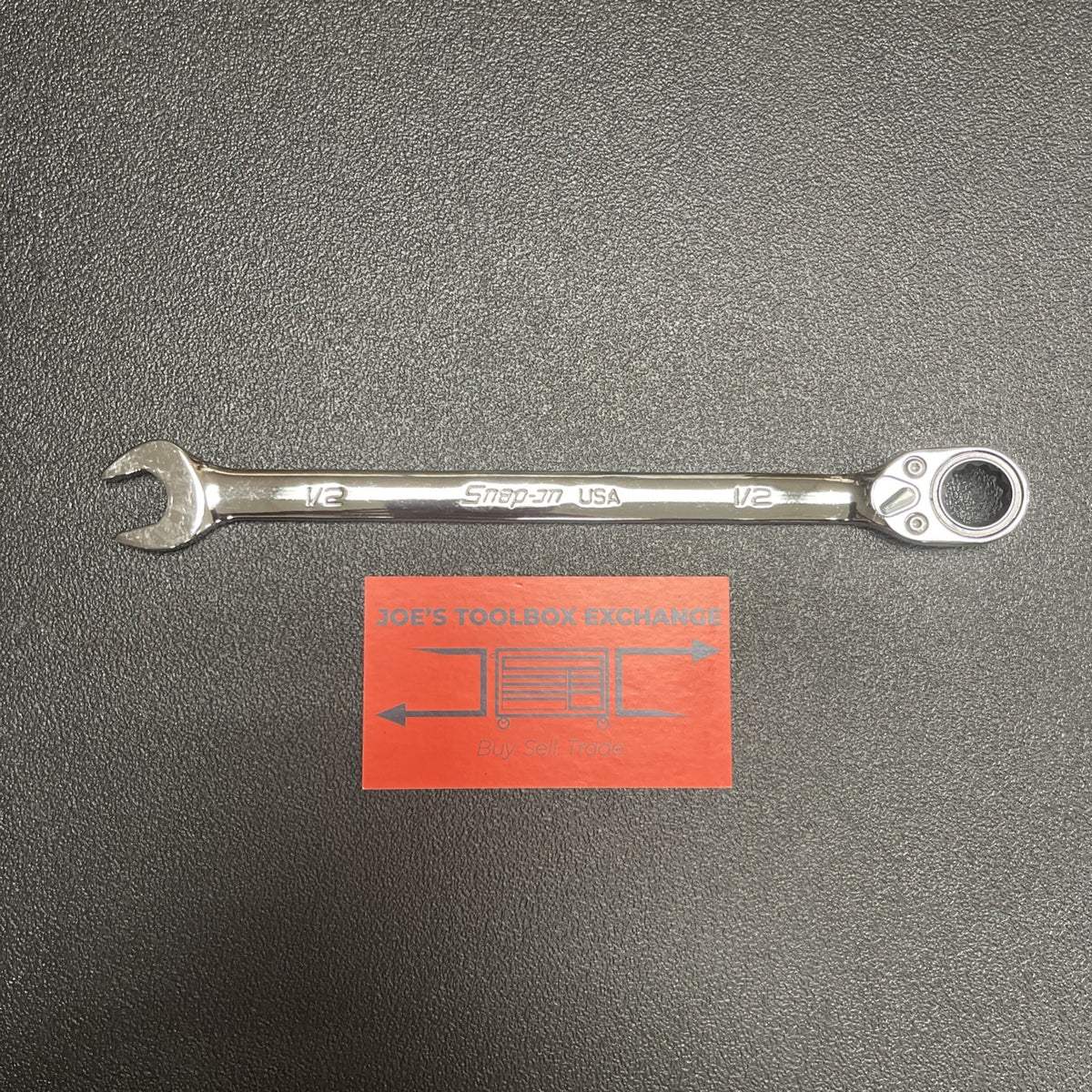Snap-on Tools NEW 1/2" Reversible Flank Drive Plus Ratcheting Wrench SOXRR16A