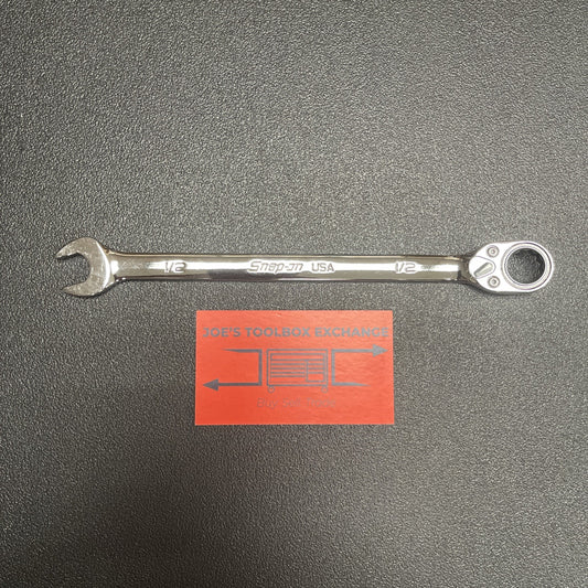 Snap-on Tools NEW 1/2" Reversible Flank Drive Plus Ratcheting Wrench SOXRR16A