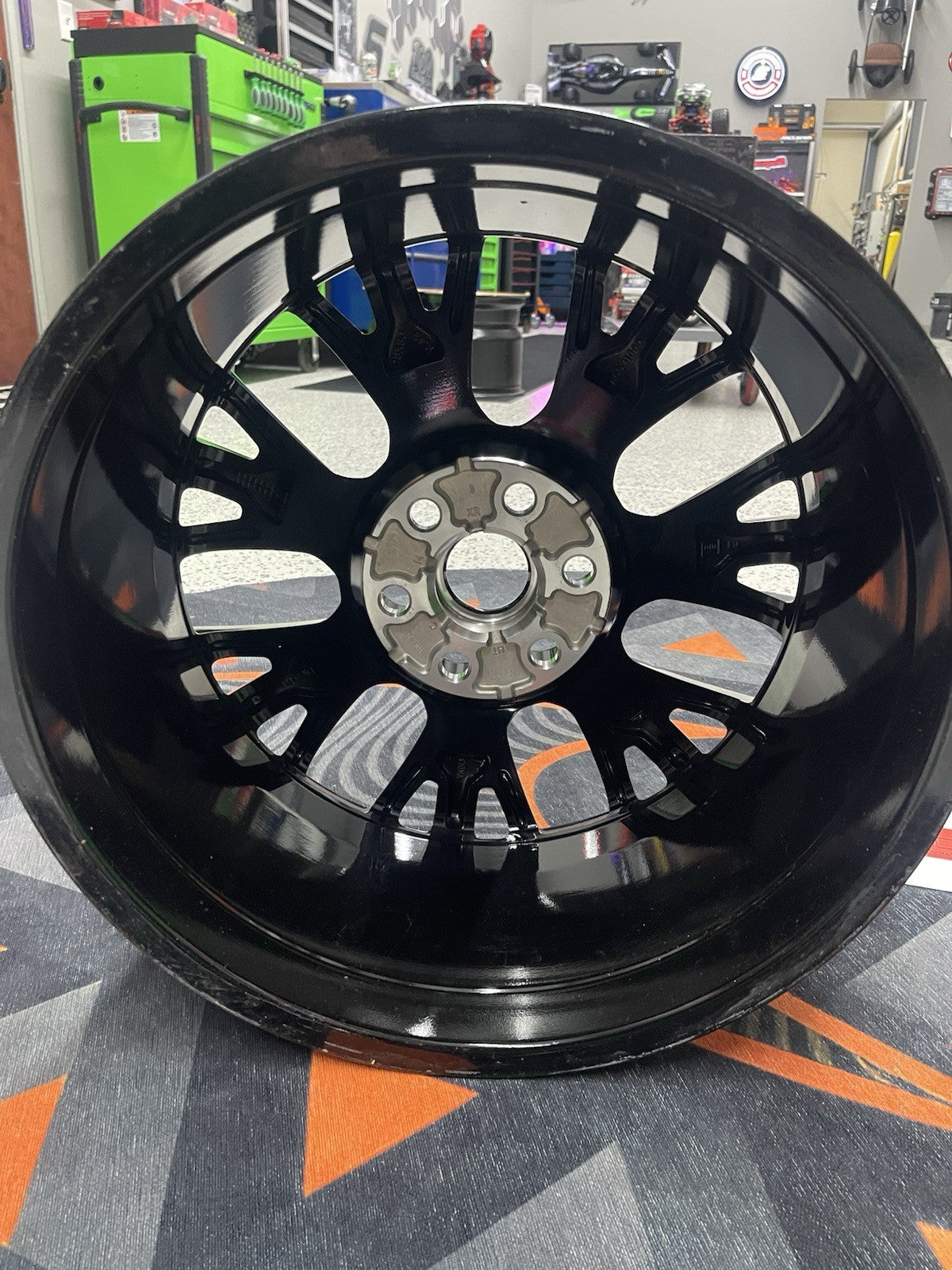 Chevy Terverse GM 18" Wheels & Caps New Take Offs 18x8 Gloss Black
