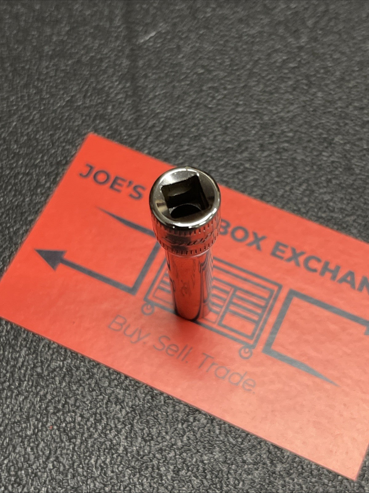 Snap-on Tools USA NEW 1/4" Drive 6mm Metric Deep 6 Point Chrome Socket STMM6