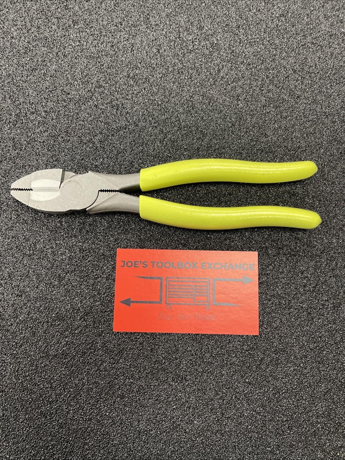 Snap-on Tools USA NOS 7" HIGH VIS YELLOW Lineman's Pliers 57AHLP