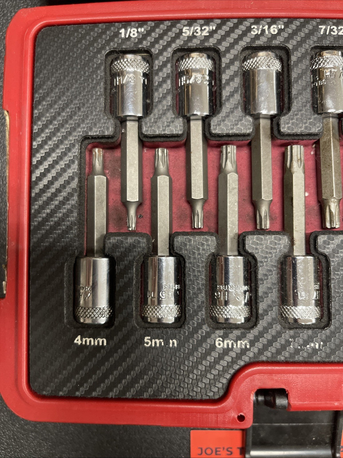 Mac Tool Sxh14rbrt 14pc Sae / Metric Hex Driver Set Rbrt Grip edge