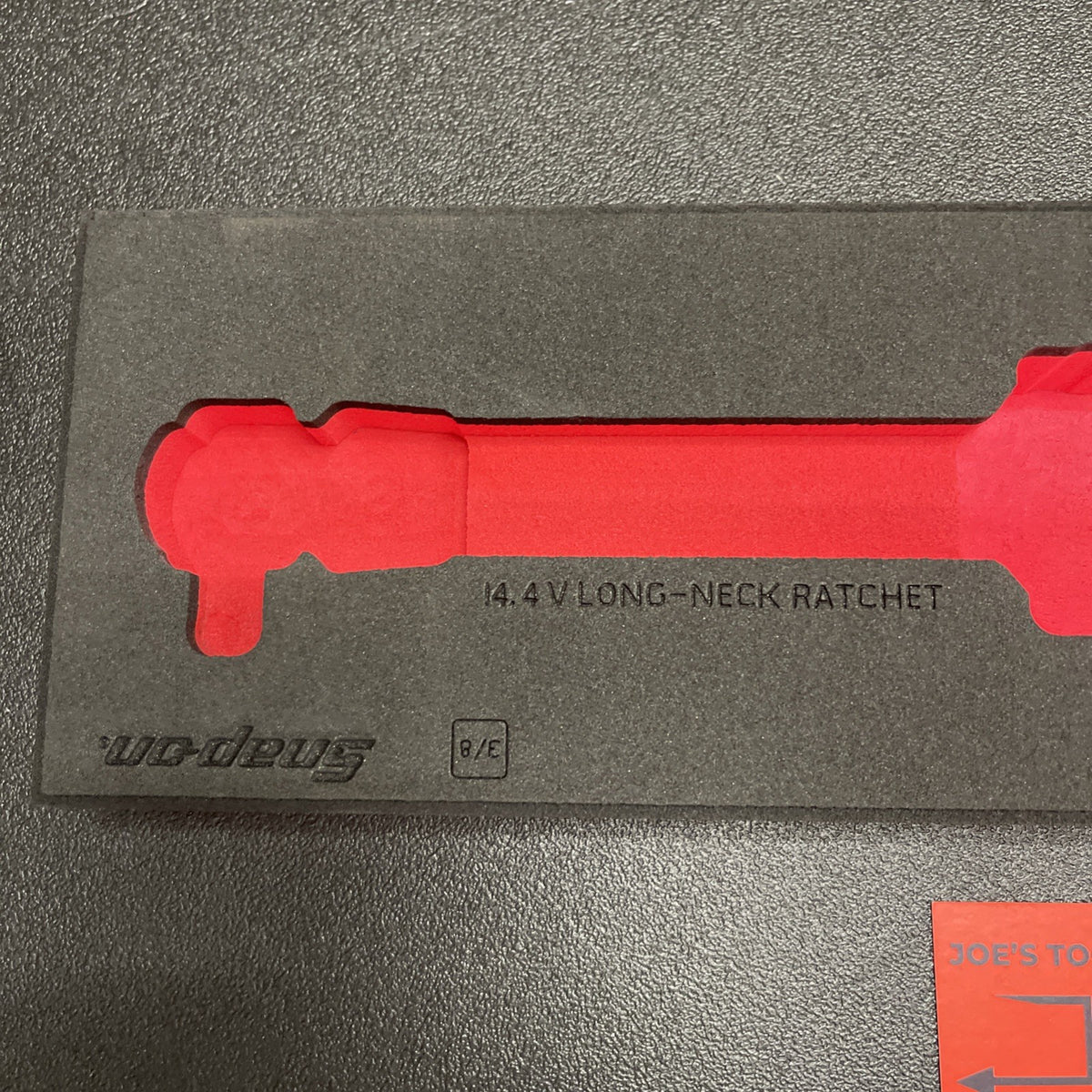 Snap On Tools 14.4 Volt 3/8 Long Neck Ratchet Storage Foam FMCTR867B