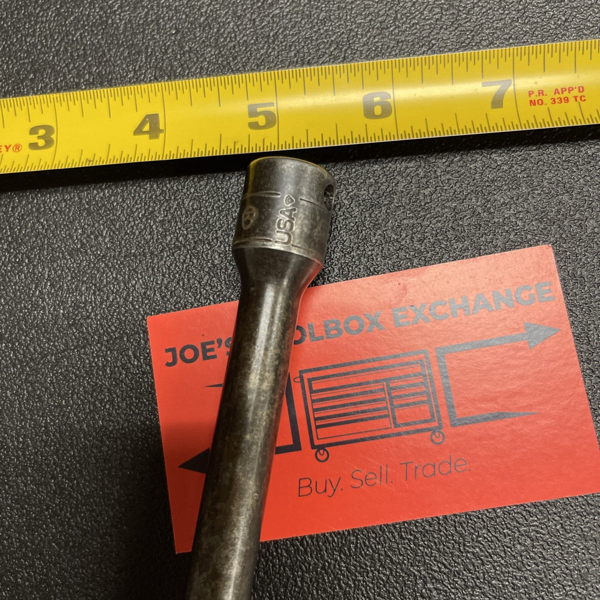 Snap-on Tools USA 3/8" Drv 11" Long Snap Ring Impact Extension Socket IMX111
