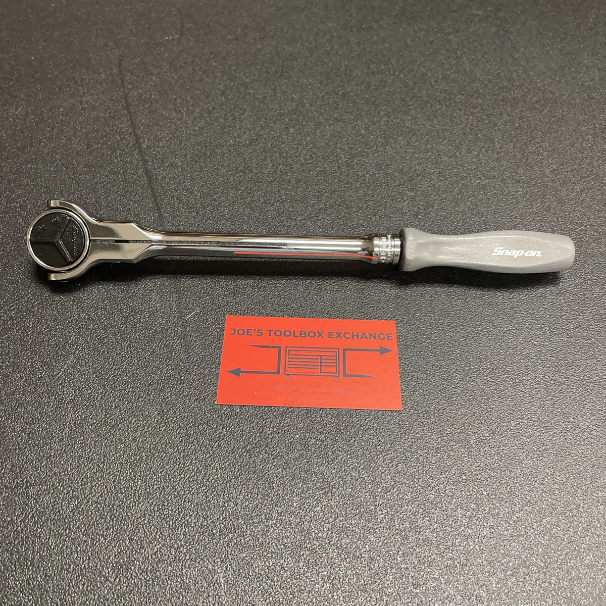 Snap-on Tools DRK TITANIUM 3/8" Drive Hard Grip Round Swivel Ratchet FHNFD100DT