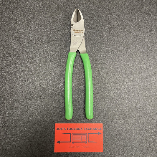 Snap-on Tools USA NEW GREEN 8" Soft Grip High Leverage Cutter Pliers 388ACFG