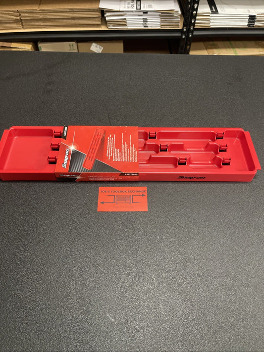 Snap-on Tools USA NEW RED 3/8" Drive Extension & Ratchet Organizer KAEXT38RD