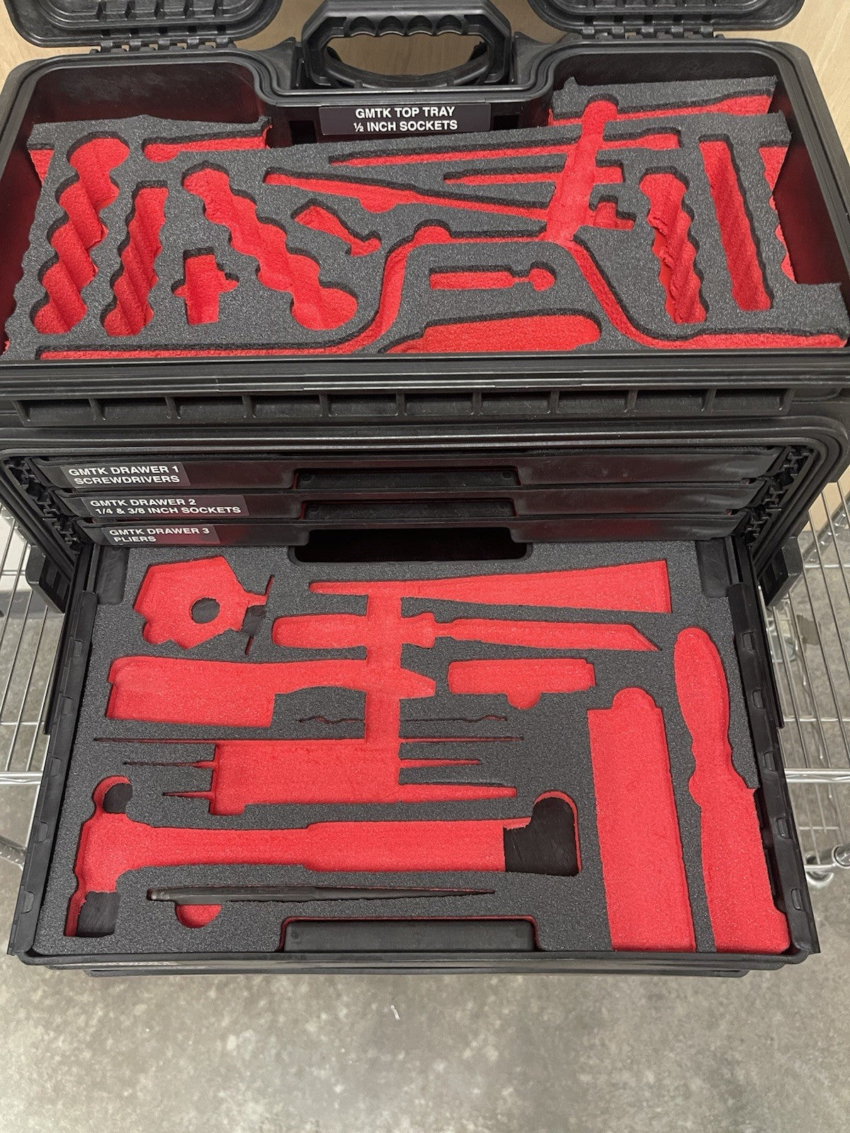 Snap-on Tools GMTK 6 Drawer All-Weather Rolling Tool Box  Empty Case Only!