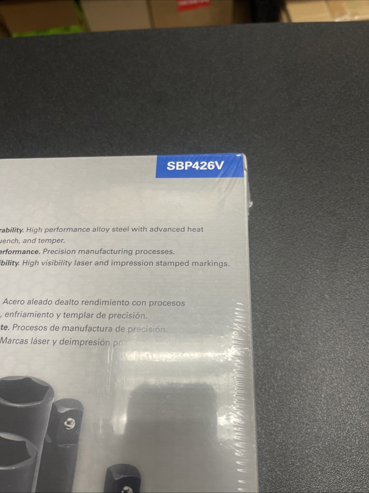 Matco Tools SBP426V 3/8" Dr 42pc SAE & Metric 6Pt Standard & Deep Impact Socket