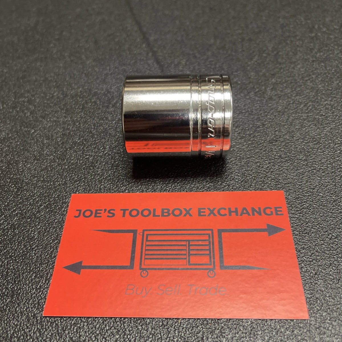 Snap-on Tools USA NEW 1/2" Drive 1-1/16" SAE 6 Point Shallow Chrome Socket TW341
