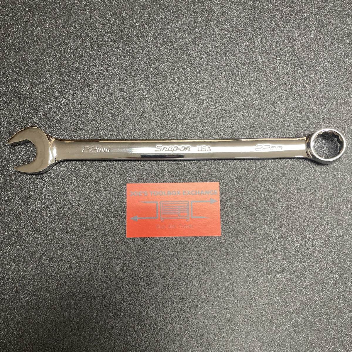 Snap-On Tools USA NEW 22mm Metric Flank Drive PLUS Combination Wrench SOEXM22