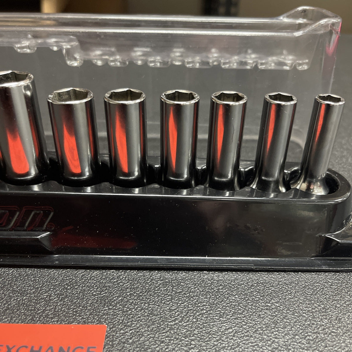 Snap-on MINT! 212SFSMY 12 Piece Metric Deep Socket Set