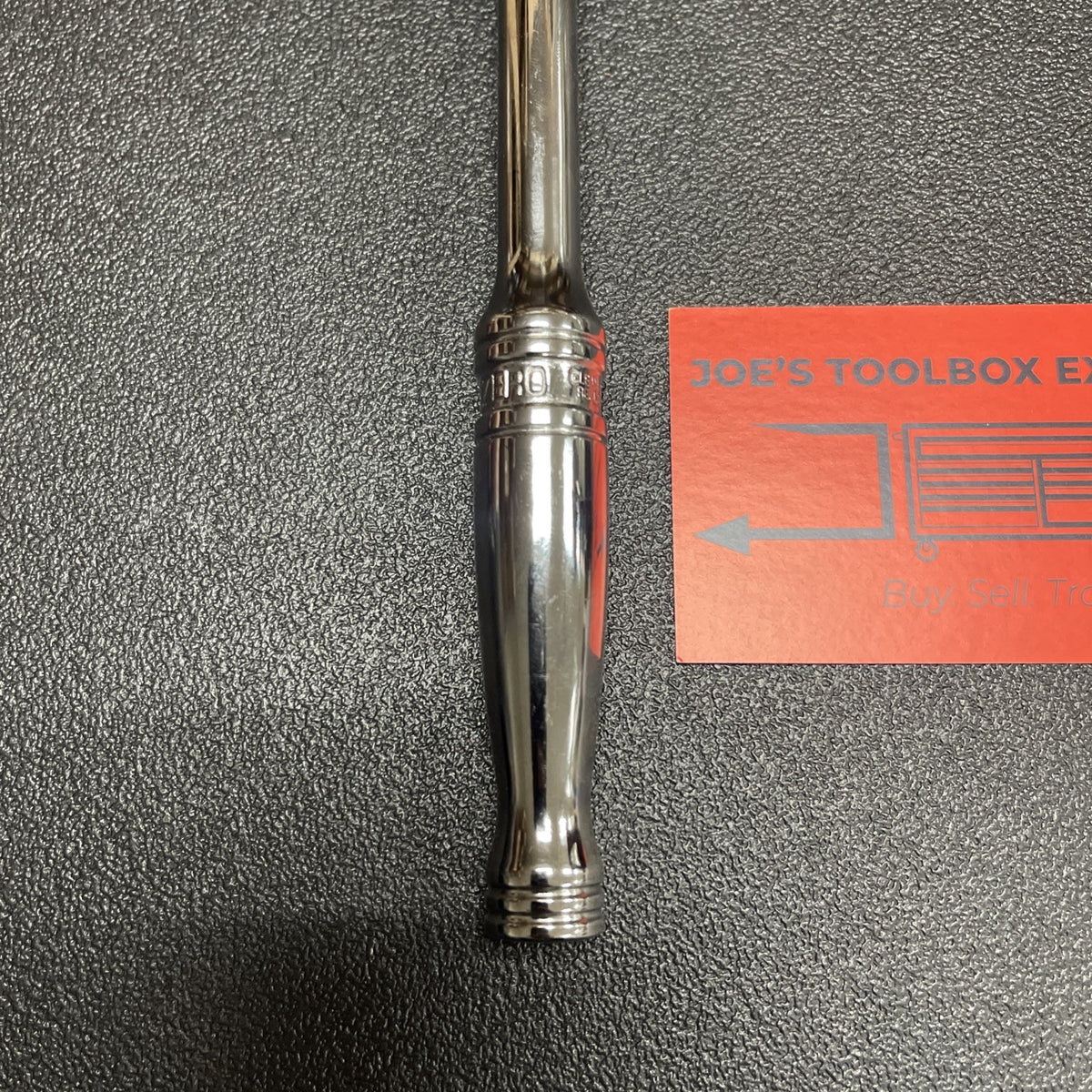 Snap-on Tools USA NEW 3/8" Drive Chrome Handle Gearless Round Head Ratchet FZERO