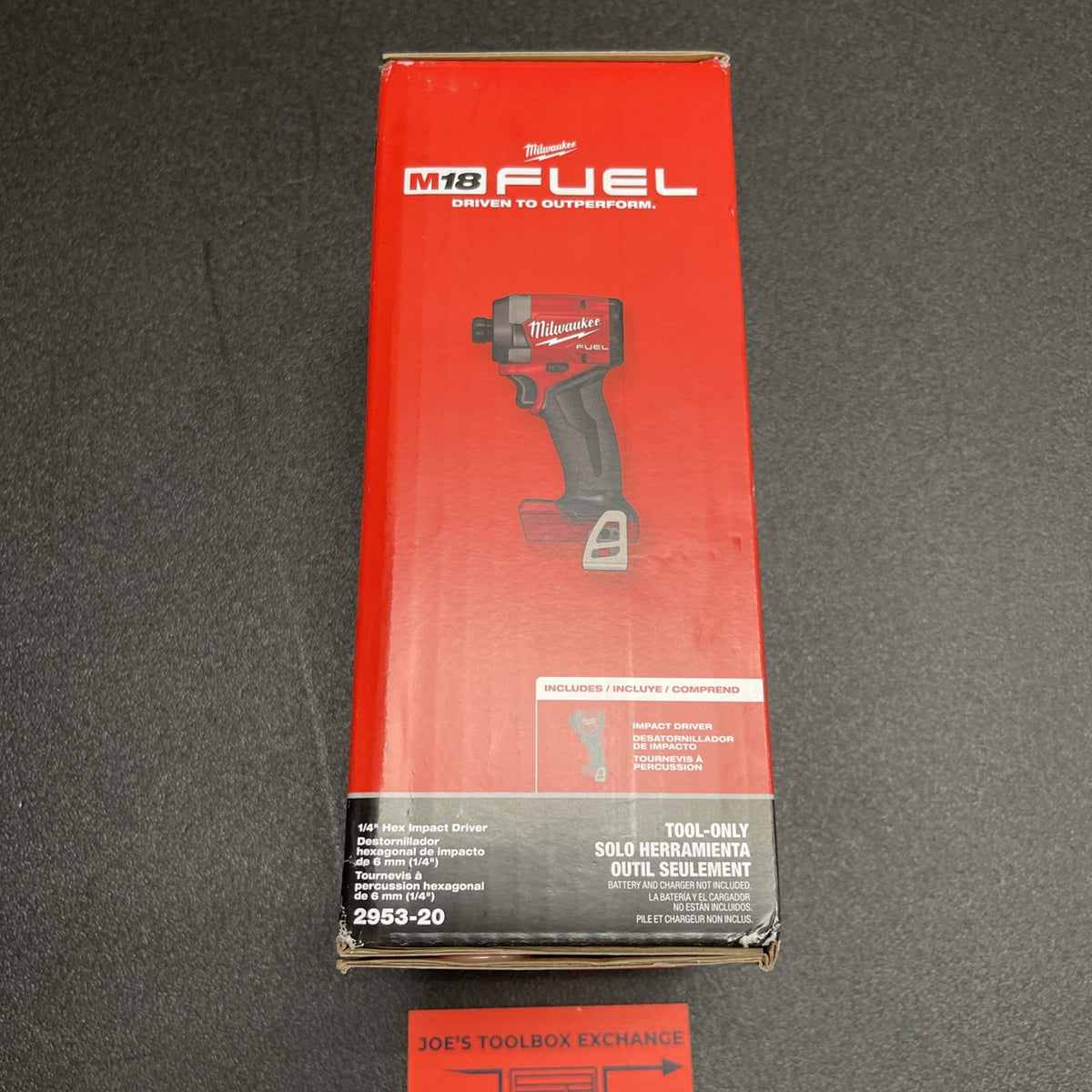 Milwaukee 2953-20 FUEL 18V Li-Ion Brushless Cordless 1/4" Hex Impact Driver 4GEN