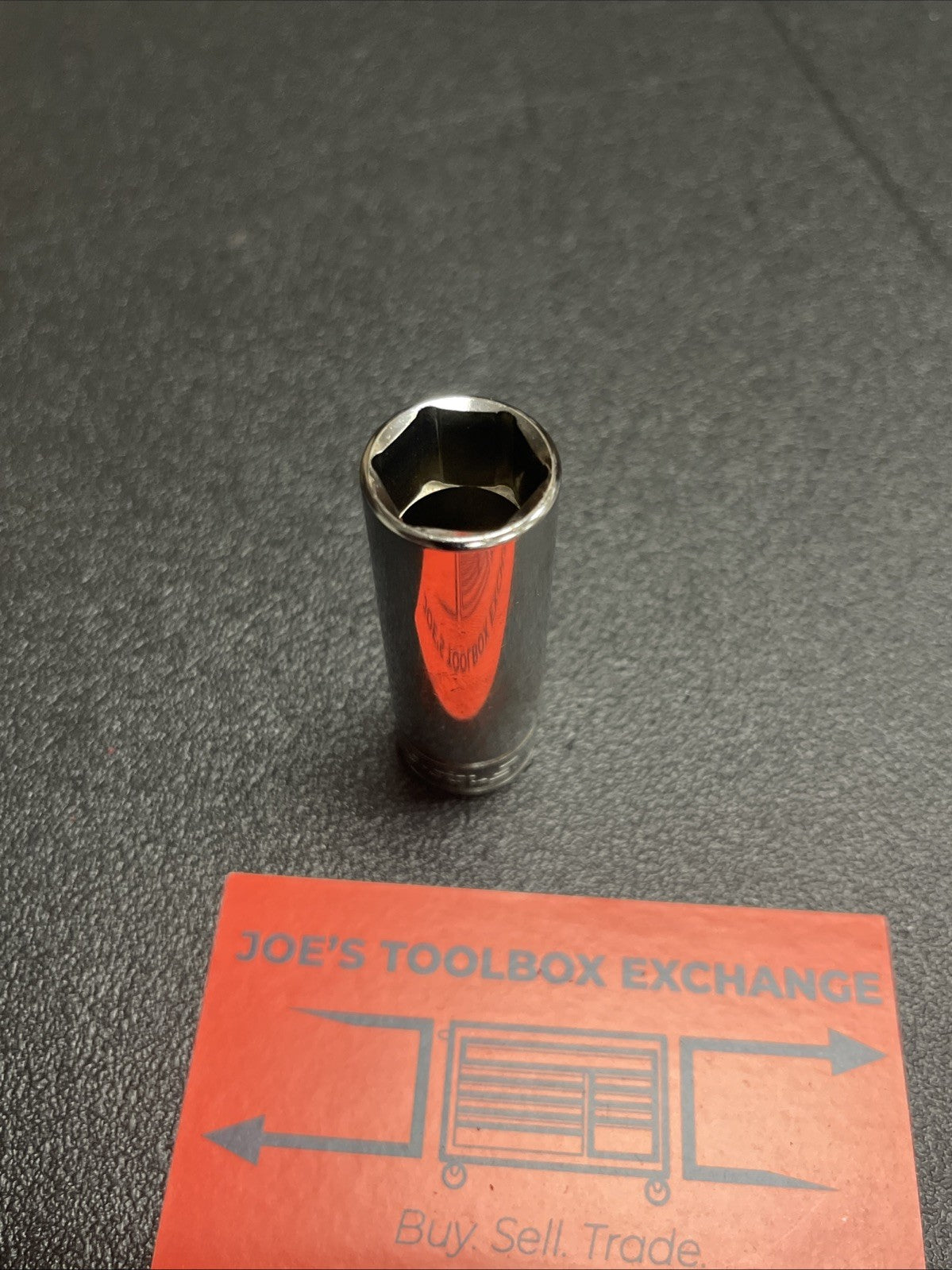 Snap-on Tools USA NEW 3/8" Drive 5/8" SAE DEEP 6 Point Chrome Socket SFS201