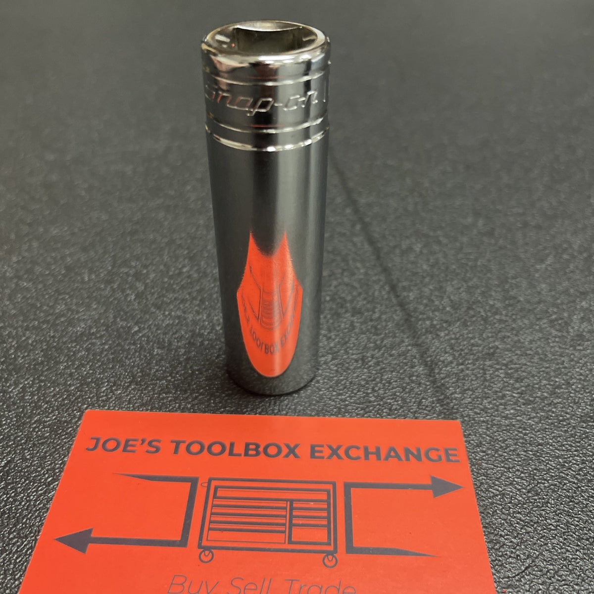 Snap-on Tools USA NEW 1/2" Drive 11/16" SAE Deep 6 Point Chrome Socket TS221