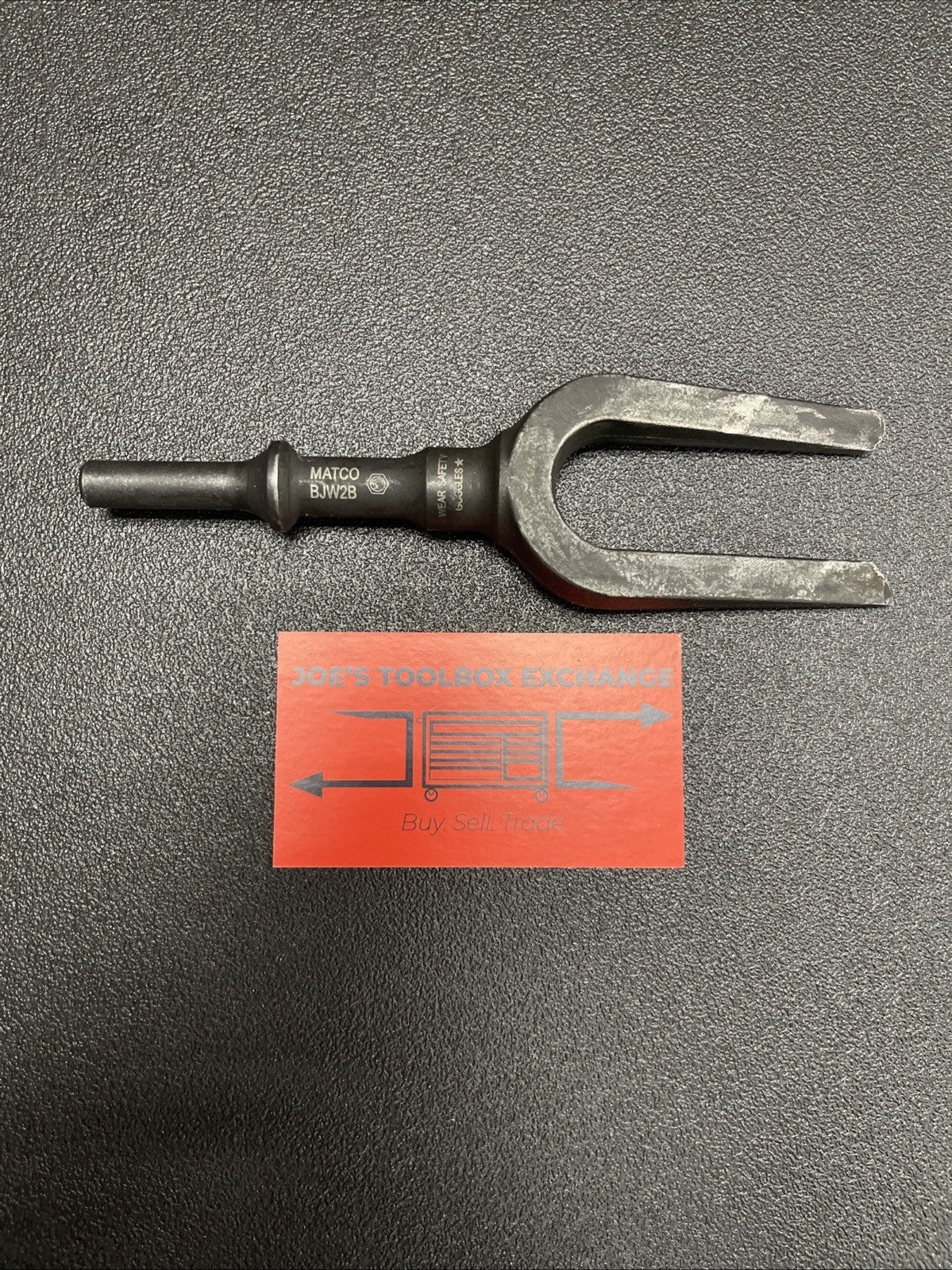 Matco Tools BJW2B Ball Joint Separator Pickle Fork Air Hammer QC Bit