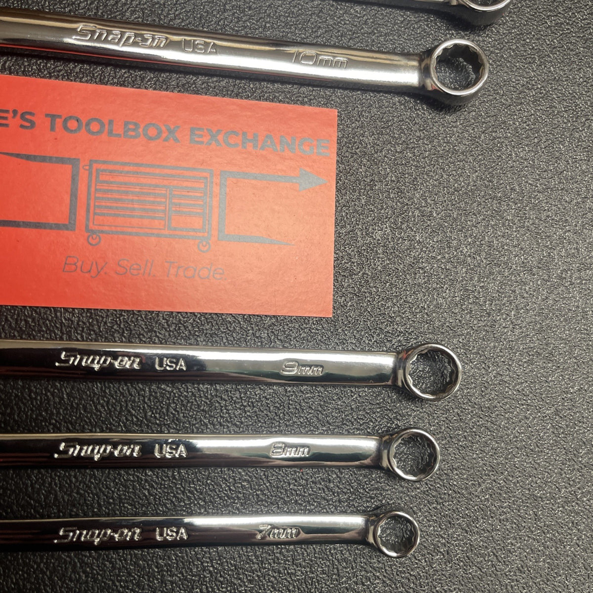 Snap-on Tools USA NEW 13pc Metric 12-Point FLANK DRIVE PLUS Wrench Set SOEXM713