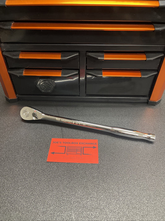Matco Tools BFR118 3/8" DRIVE 11-3/4" 88 TOOTH FIXED RATCHET CHROM HARD HANDLE