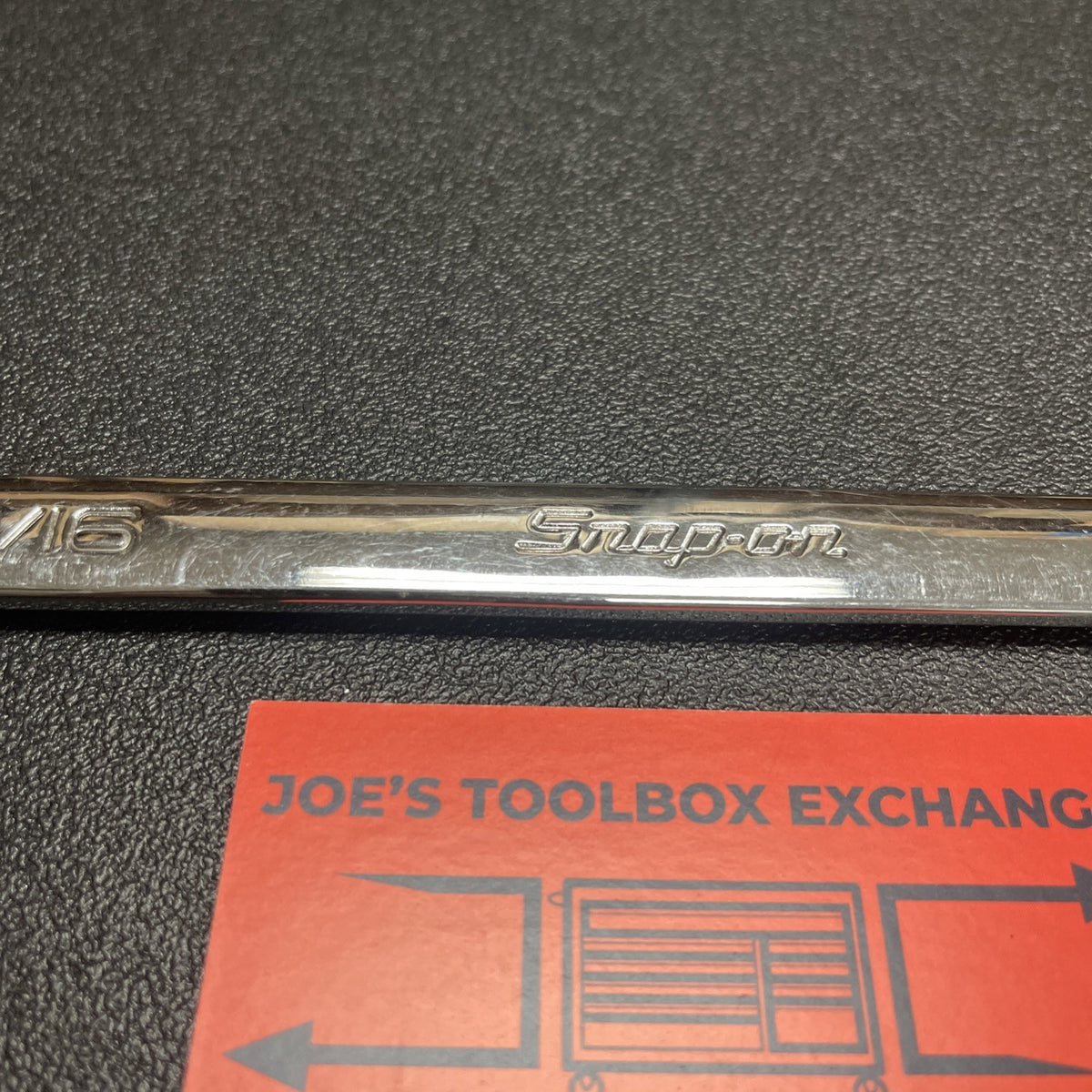 Snap-on Tools USA 11/16" SAE Standard Length Chrome Combo Wrench OEX22B