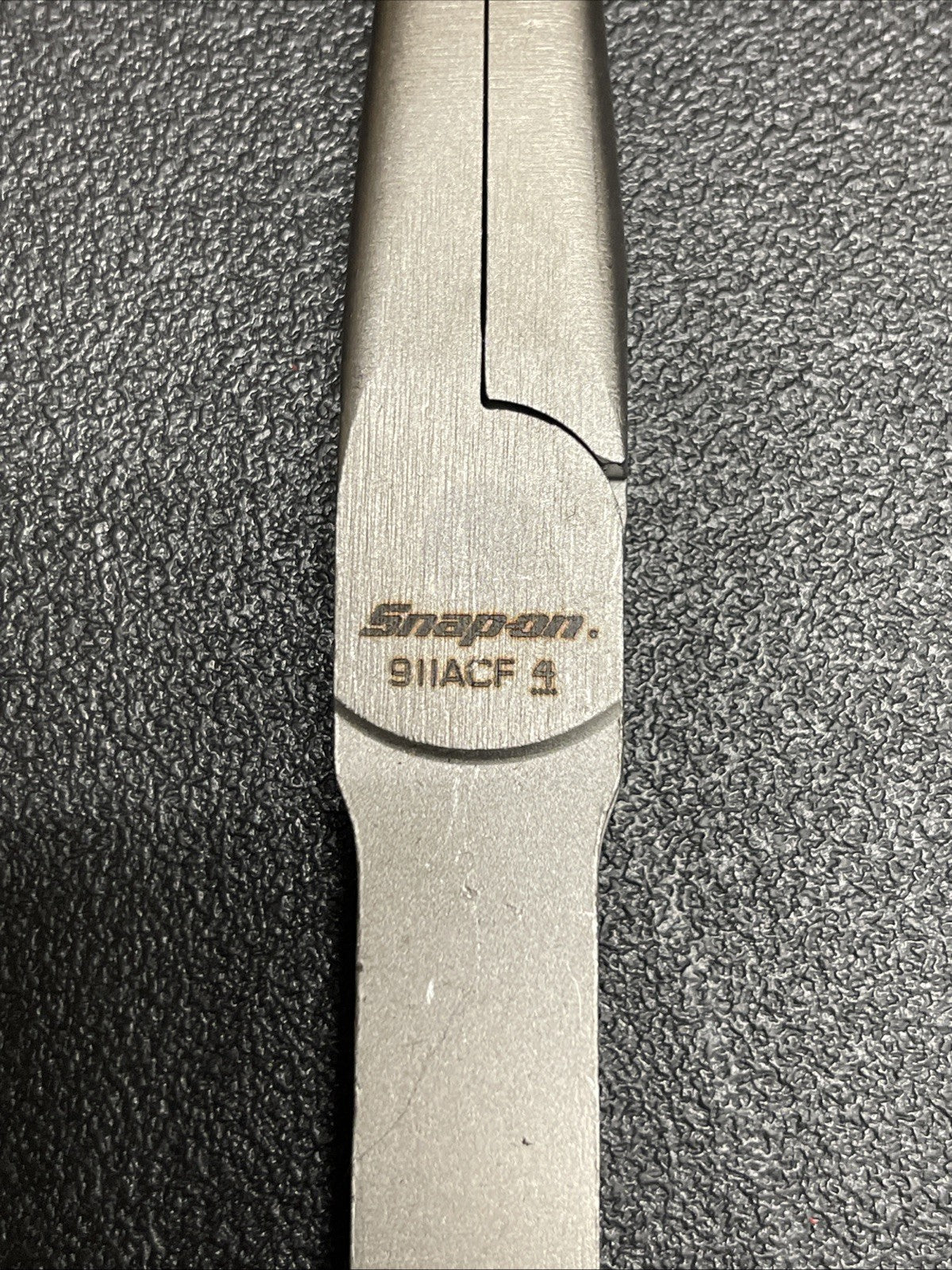 Snap-On Tools USA NEW BLACK Soft Grip 11" Talon Grip Needle Nose Pliers 911ACFBK