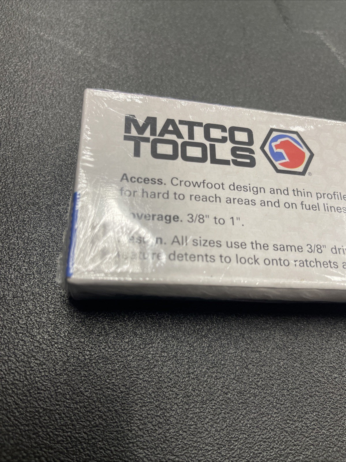 Matco Tools 11pc 3/8” Drive SAE CrowFoot Wrench Set SMCFS11A NEW