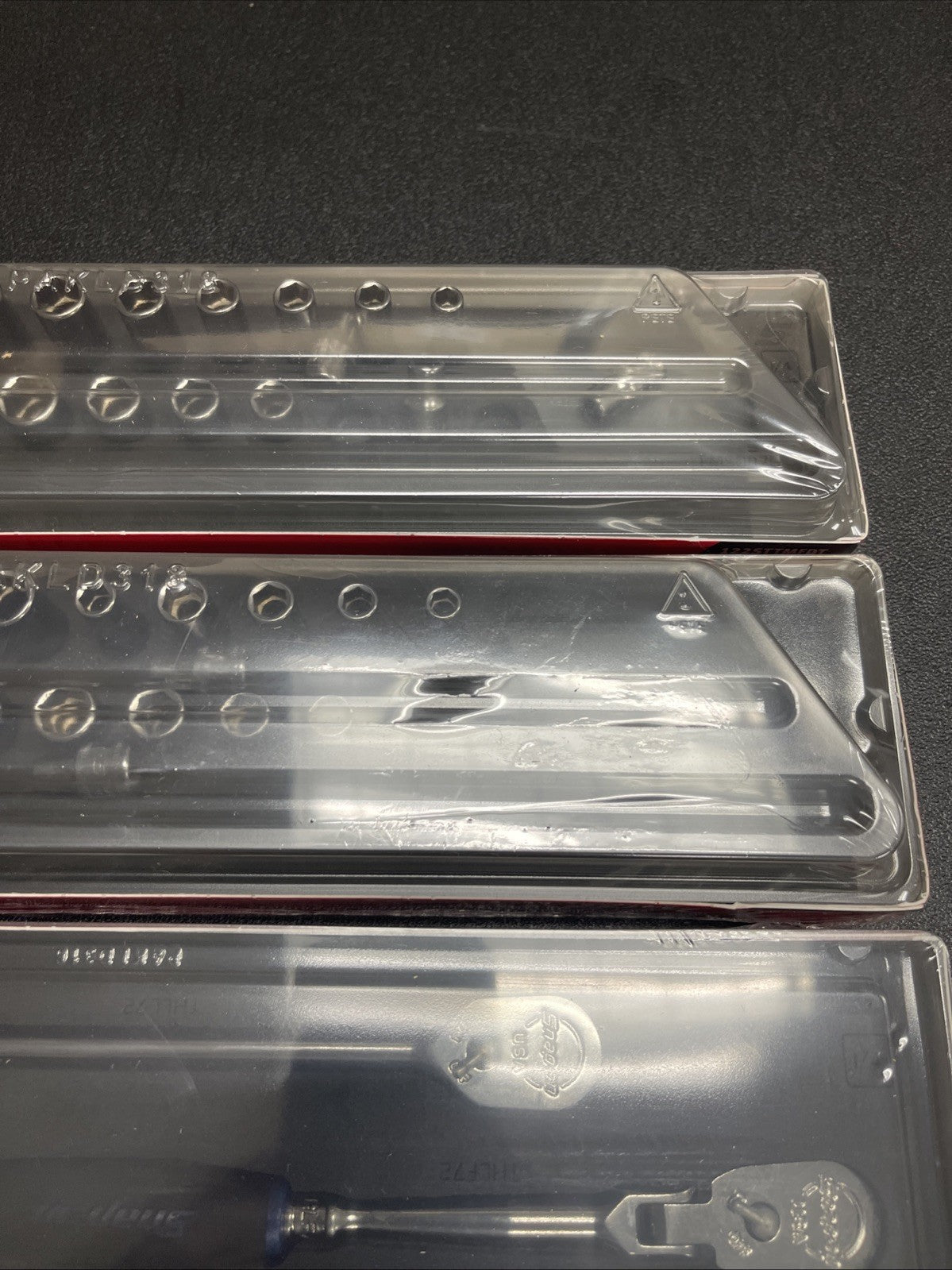 Snap-on 153gss02fmb 53 pc 1/4” essential metric sae sockets ratchets extensions