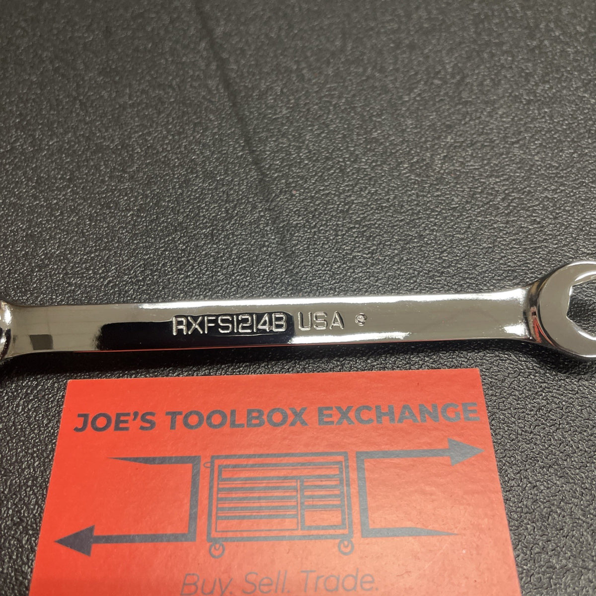 Snap-On Tools USA NEW 3/8"  7/16" SAE Double Flare Nut 6pt Line Wrench RXFS1214B