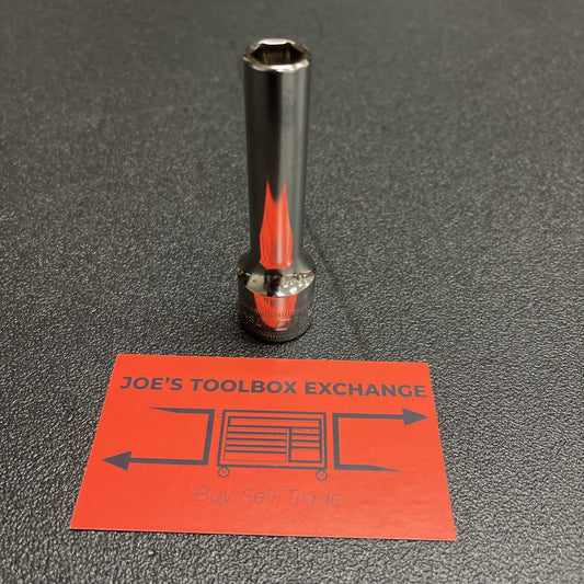 Snap-On Tools USA NEW 1/2" Drive 10mm Metric 6 Point Deep Chrome Socket TSM10A