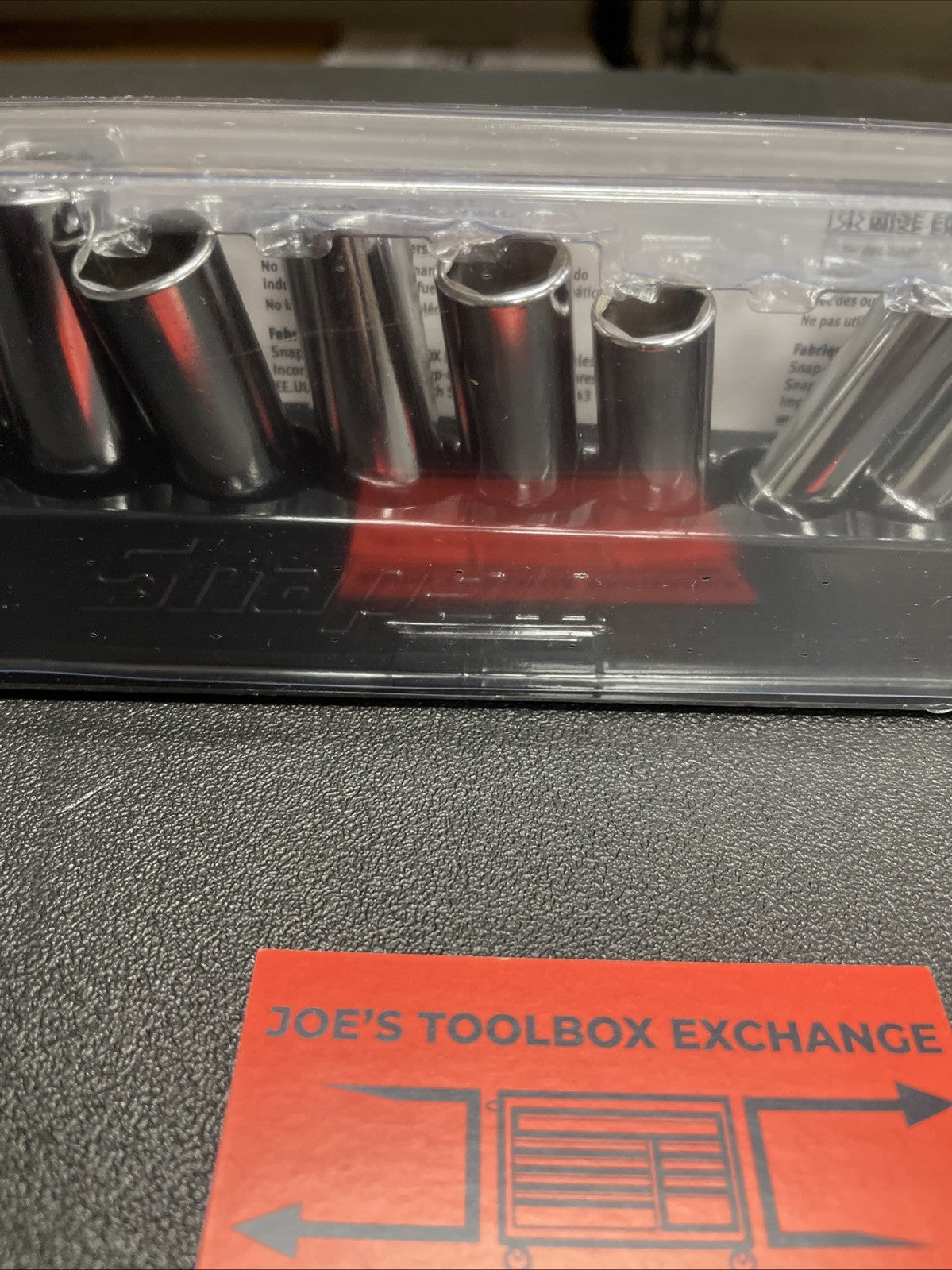 Snap-on Tools USA NEW 12pc 3/8" Drive METRIC FDX DEEP 6PT Socket Set 212YSFSMY